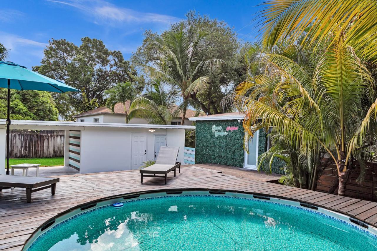 Welcome To Paradise! Secluded 4 Bed, 3 Bath, Pool Fort Lauderdale Exterior photo